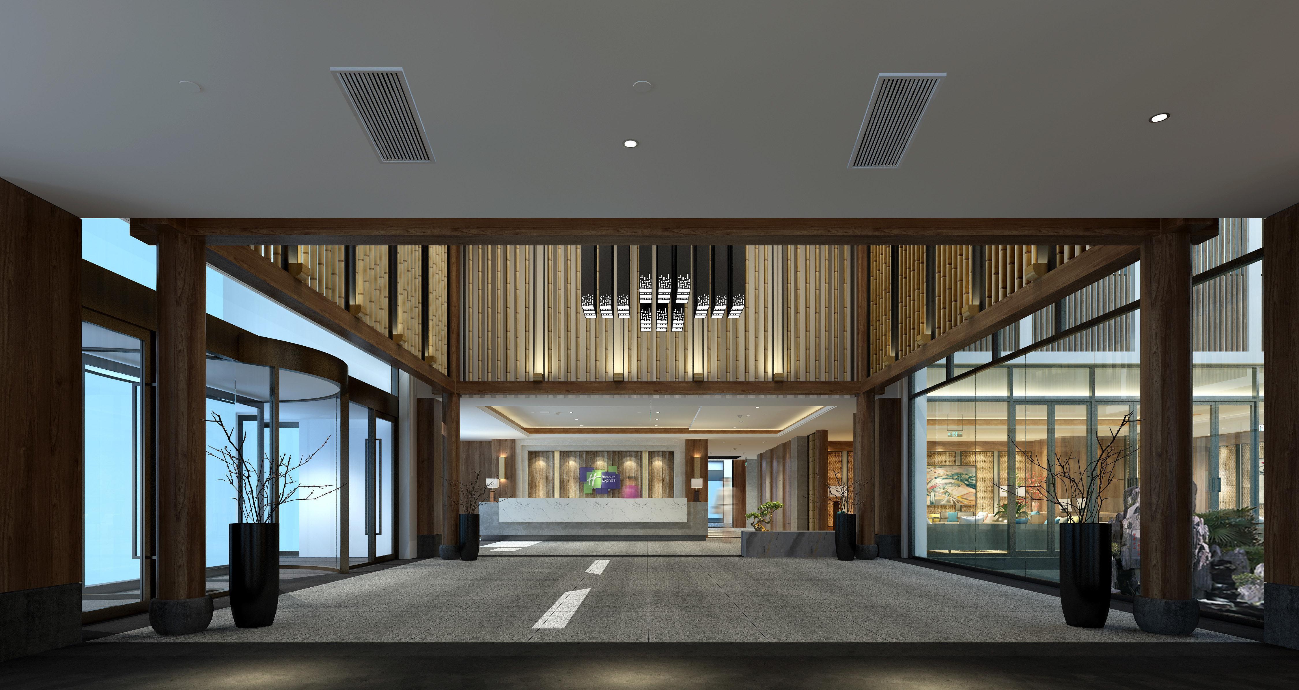Holiday Inn Express Zhejiang Qianxia Lake By Ihg Qingtian エクステリア 写真